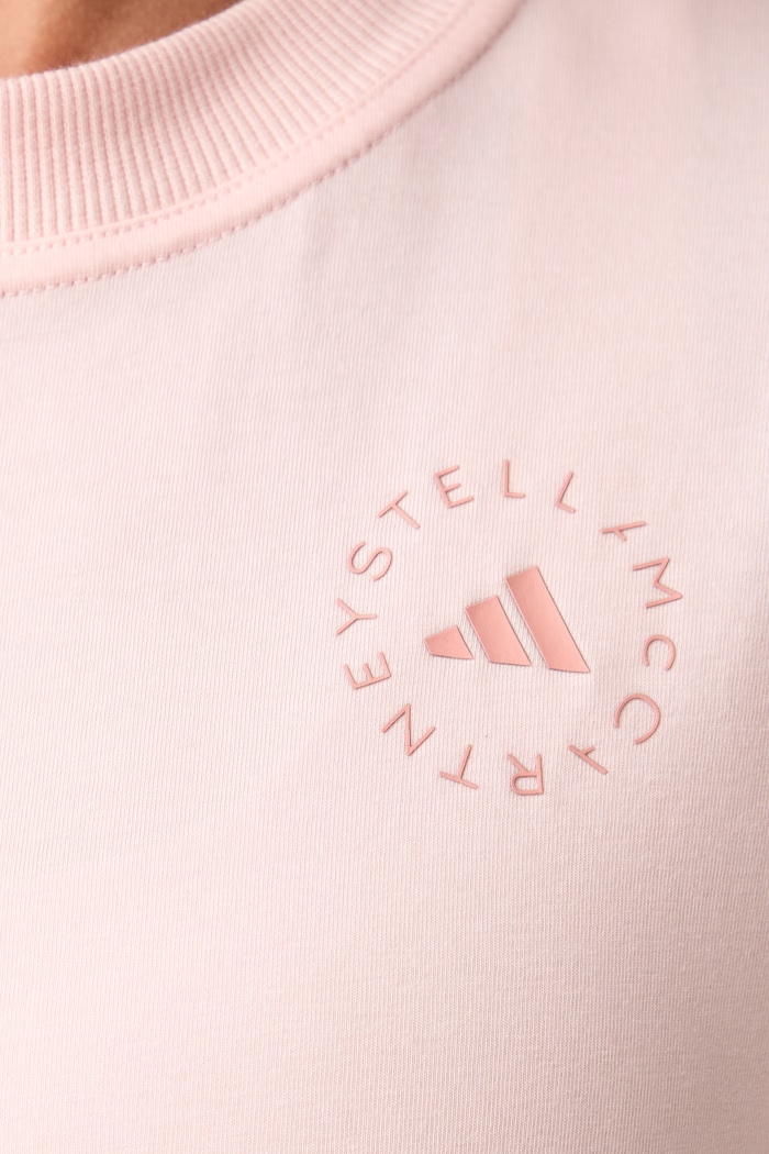adidas by Stella McCartney T-shirt treningowy damski KY8337 różowy