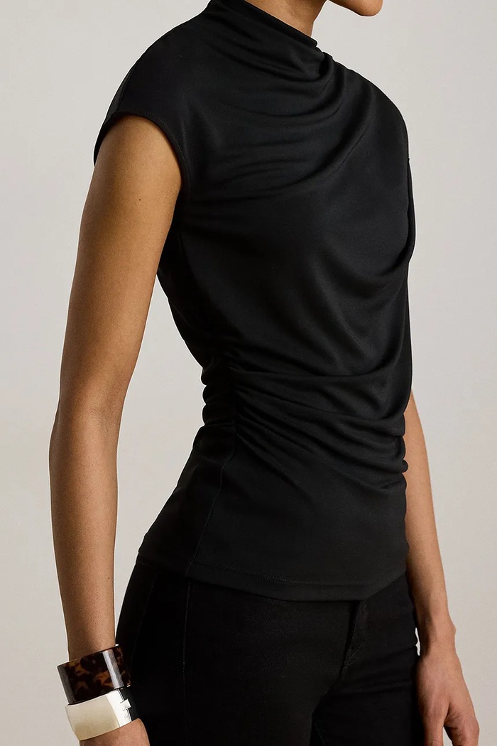 Lauren Ralph Lauren top damski czarny 200B24207