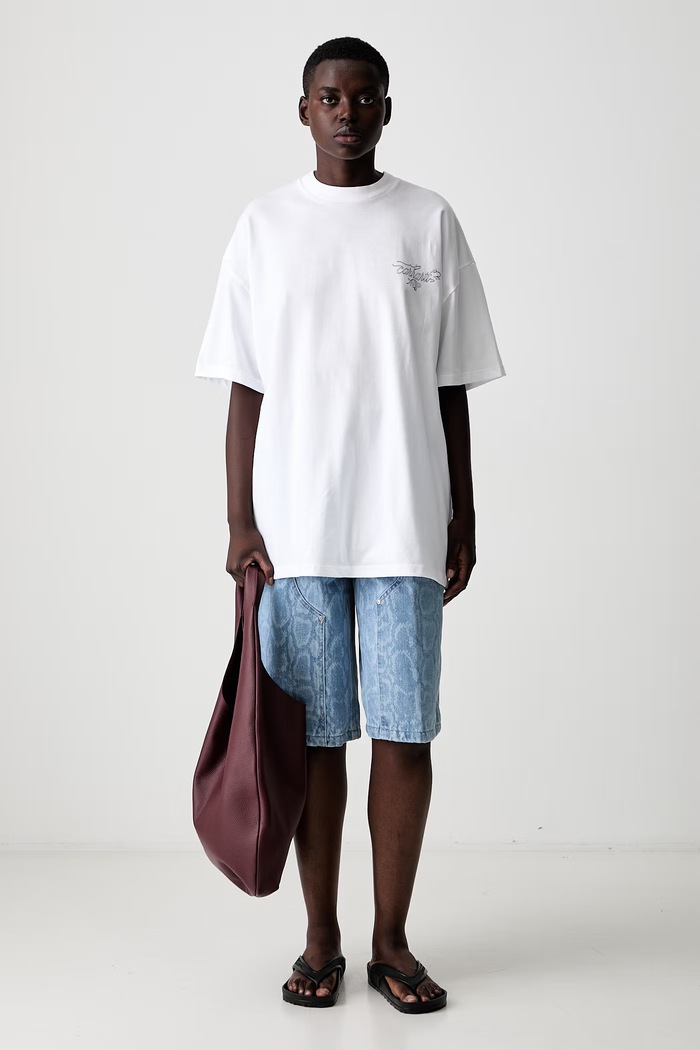 Carhartt WIP W S/S Julia Klenovsky T-shirt bawełniany męski I036918 biały AW26