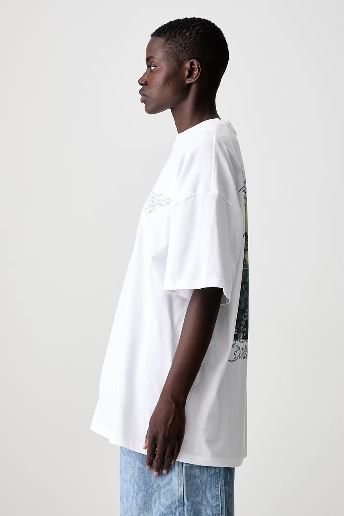 Carhartt WIP W S/S Julia Klenovsky T-shirt bawełniany męski biały I036918
