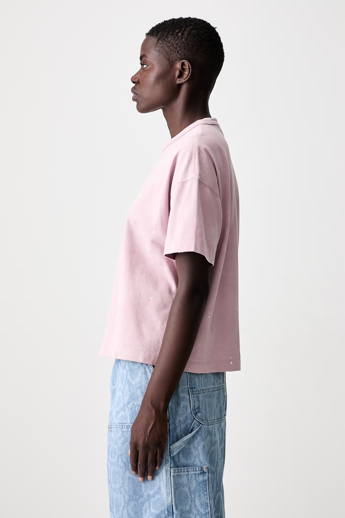 Carhartt WIP W S/S Painter T-shirt bawełniany damski różowy I036848
