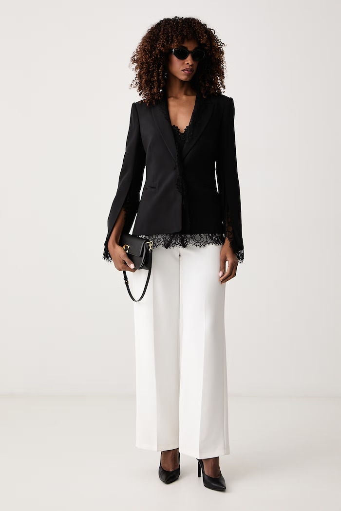 Twinset Τοπ γυναικείο από βισκόζη 262TT2451 μαύρο AW26