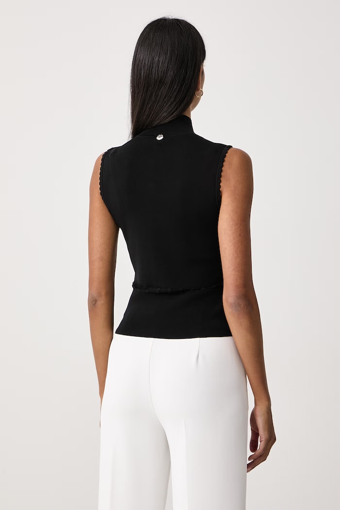 Abbigliamento Twinset Top da donna con viscosa 262AT3011 nero