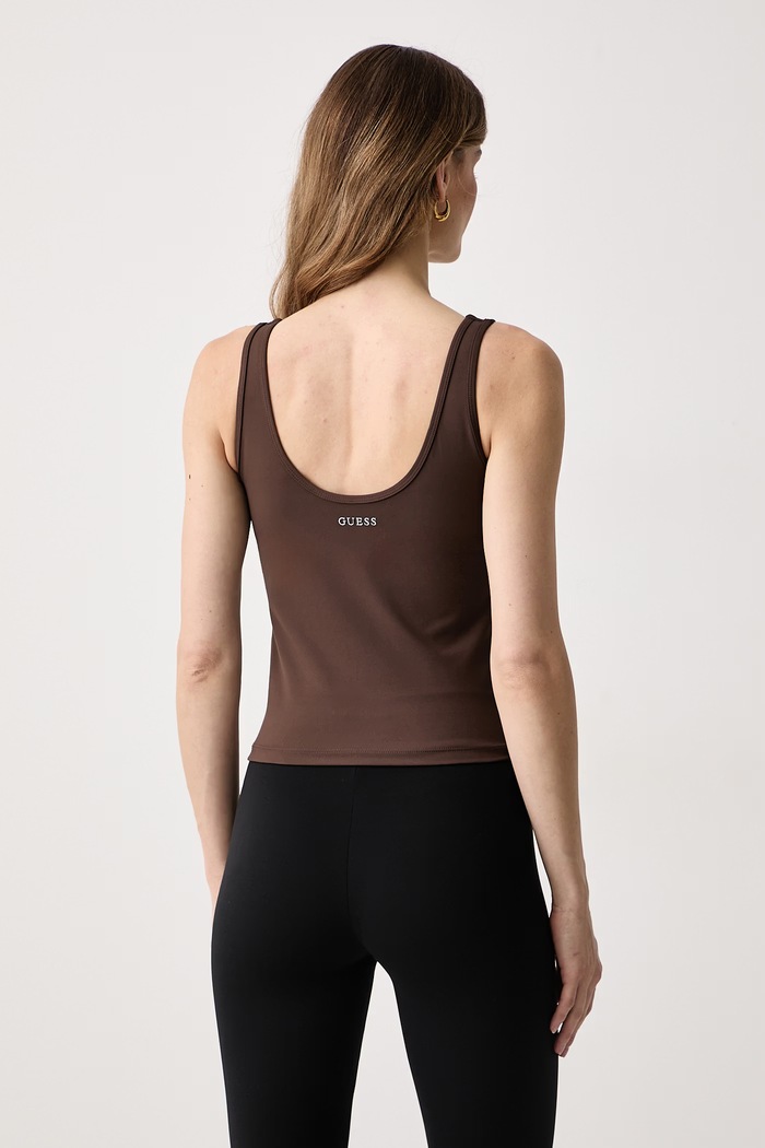 Odzież Guess Top damski GRAZIA V6BP09.K6727 brązowy