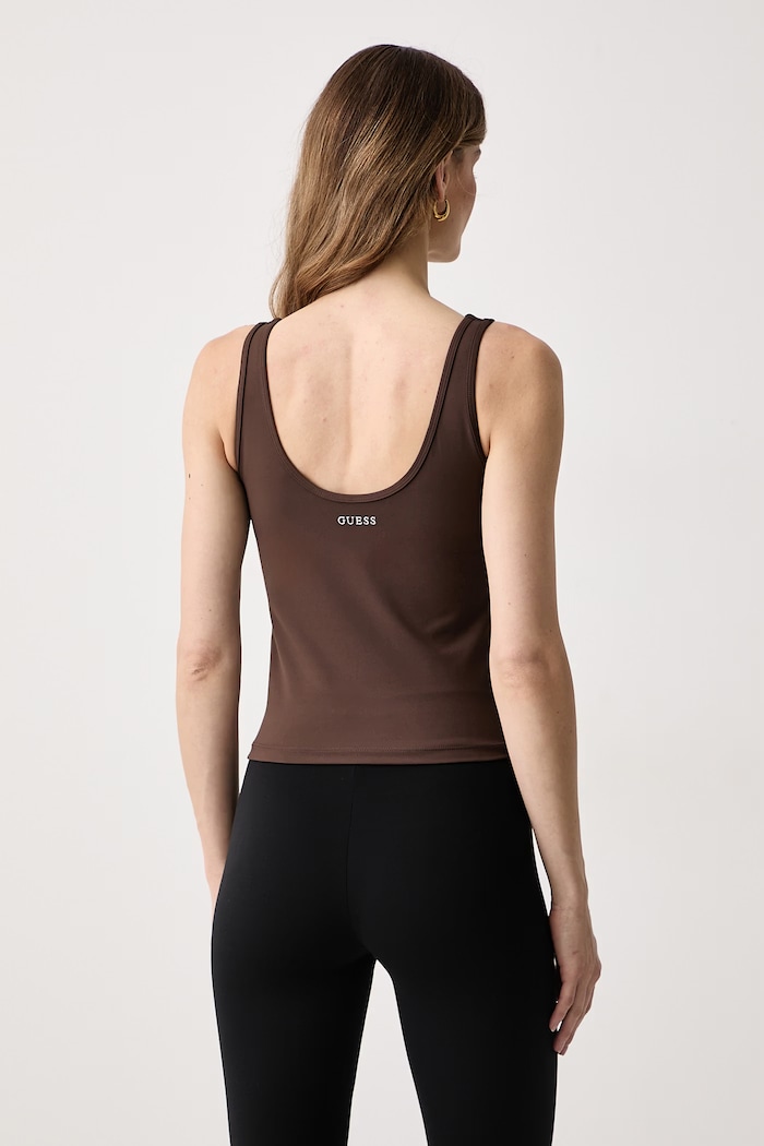 Odzież Guess Top damski GRAZIA V6BP09.K6727 brązowy