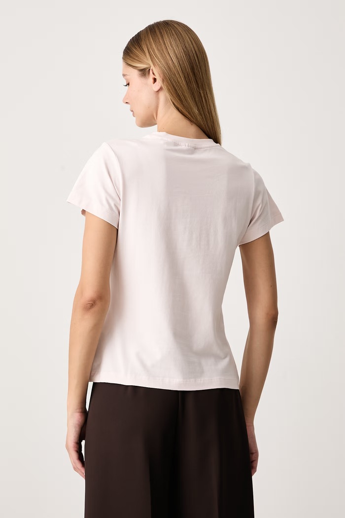 Guess Tričko dámske bavlnené s elastanom FABRIZIA V6BI21.K6760 ružová AW26