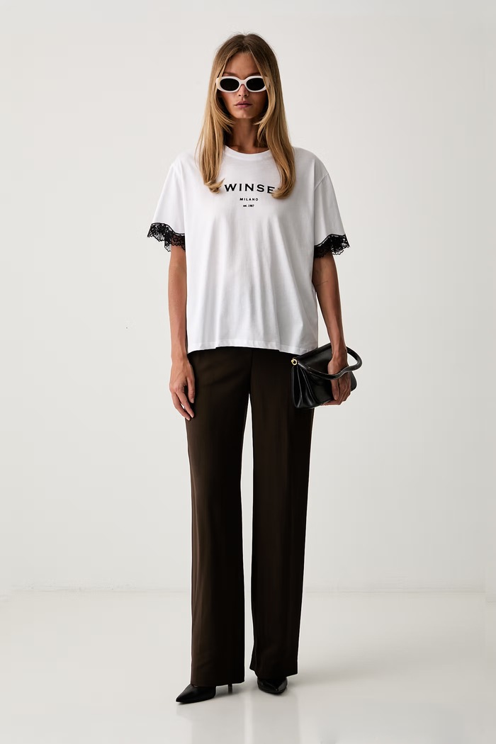 Twinset majica od pamuka 262TP2304 bijela AW26
