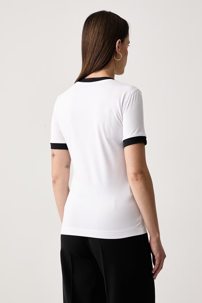 Guess T-shirt damski W6BI48.K6416 biały AW26