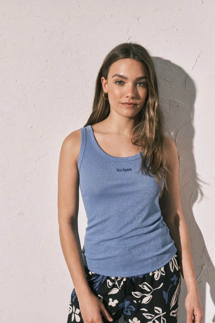 women'secret top damski niebieski 3274520