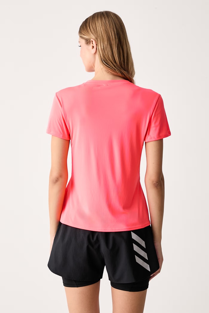 Oblačila adidas Performance Kratka majica za tek ženska Adizero KZ2984 roza