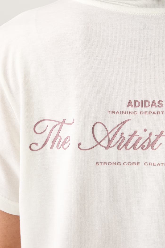 adidas Performance T-shirt treningowy damski Motion KQ9859 beżowy