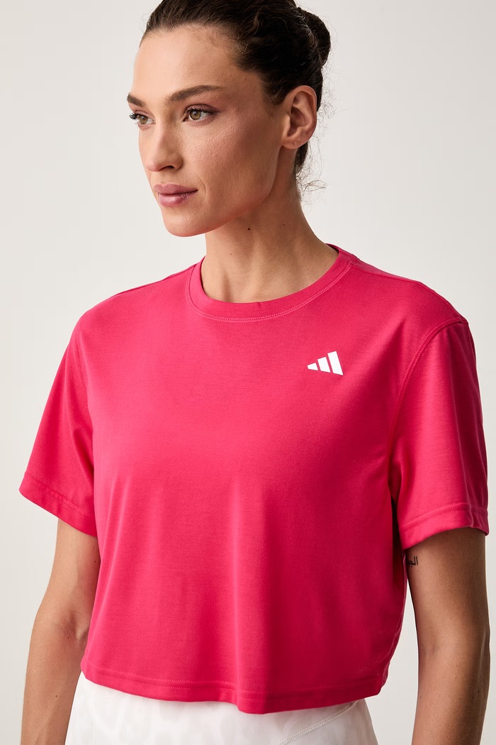 adidas Performance T-shirt treningowy damski Essentials różowy KT1223