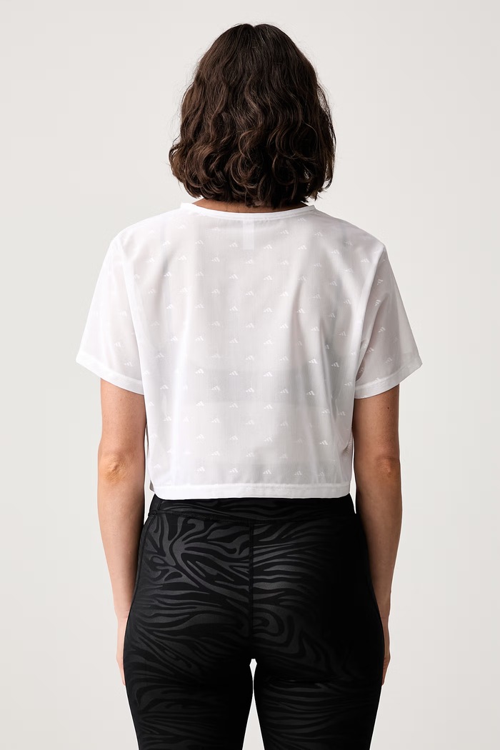 Odzież adidas Performance T-shirt treningowy damski Essentials KH1153 biały