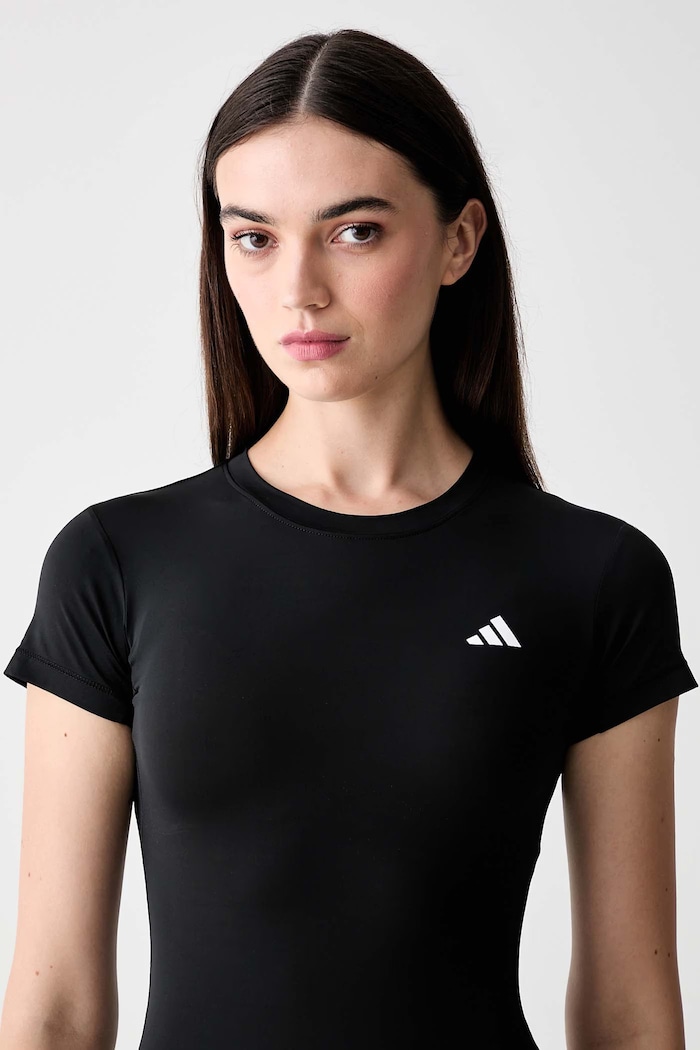adidas Performance T-shirt sportowy damski Essentials czarny KD0108