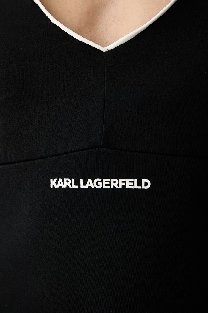 Karl Lagerfeld top da donna B3W44016 nero