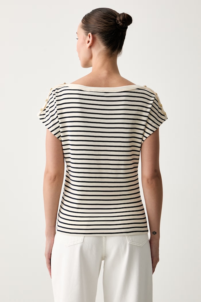 Odzież Tommy Hilfiger T-shirt damska bawełniana WW0WW50942 granatowy