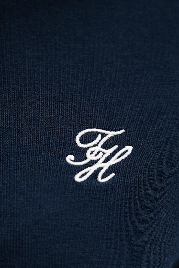 Tommy Hilfiger tricou pentru femei cu bumbac WW0WW49941 bleumarin