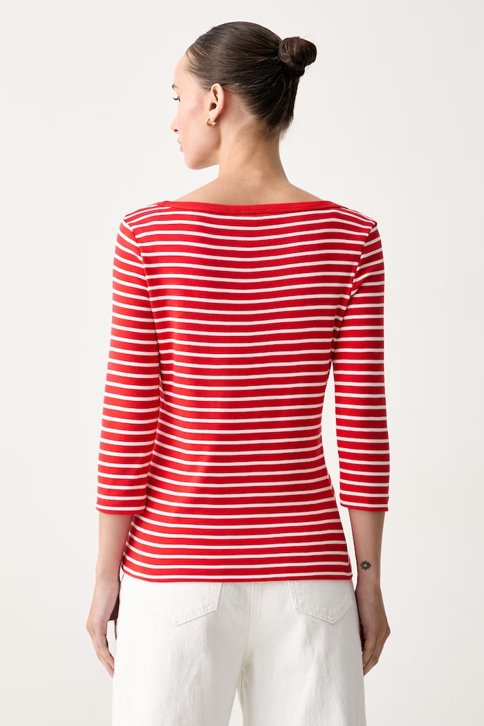 Odzież Tommy Hilfiger longsleeve damski bawełniany WW0WW49928 czerwony