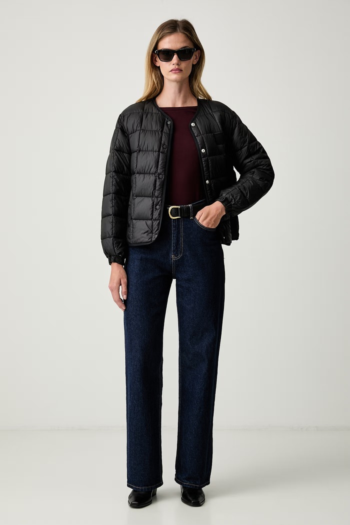 Tommy Hilfiger longsleeve damski bawełniany WW0WW49928 bordowy AW26