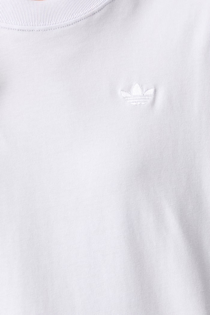 adidas Originals T-shirt oversize damski bawełniany Essentials KW0202 fioletowy