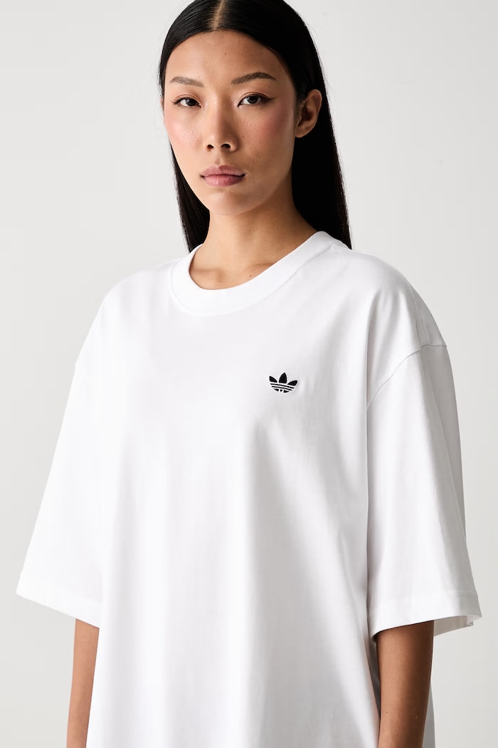 adidas Originals футболка для женщин из хлопка Essentials белый KT4807