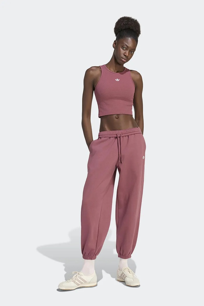 Oblečenie adidas Originals Úpletový top dámsky Essentials KT4748 ružová