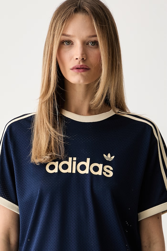 adidas Originals T-shirt damski granatowy KS9841