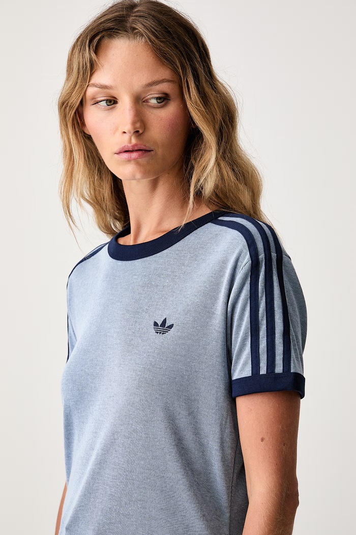 adidas Originals T-shirt damski Heather niebieski KS6790