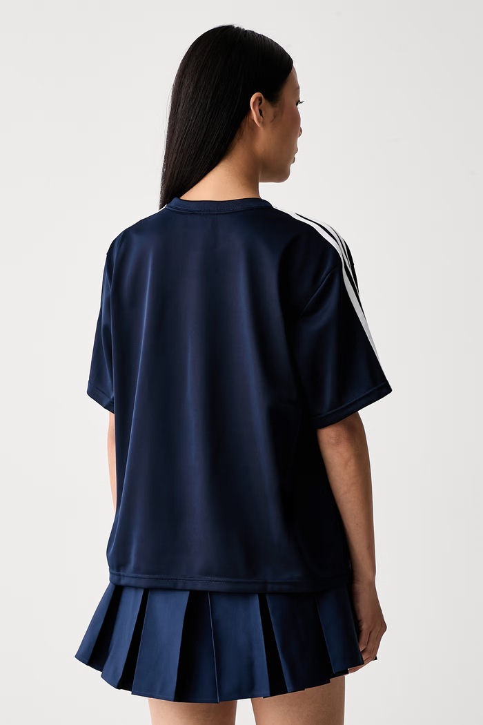 Odzież adidas Originals T-shirt damski Firebird KS4801. granatowy