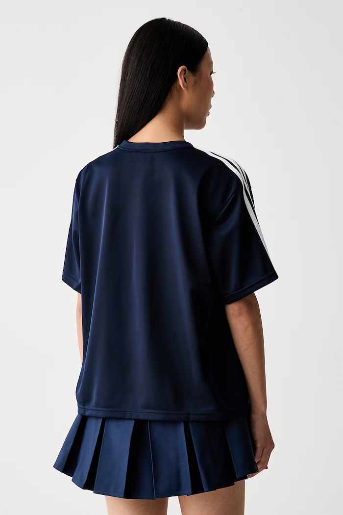 Odzież adidas Originals T-shirt damski Firebird KS4801. granatowy