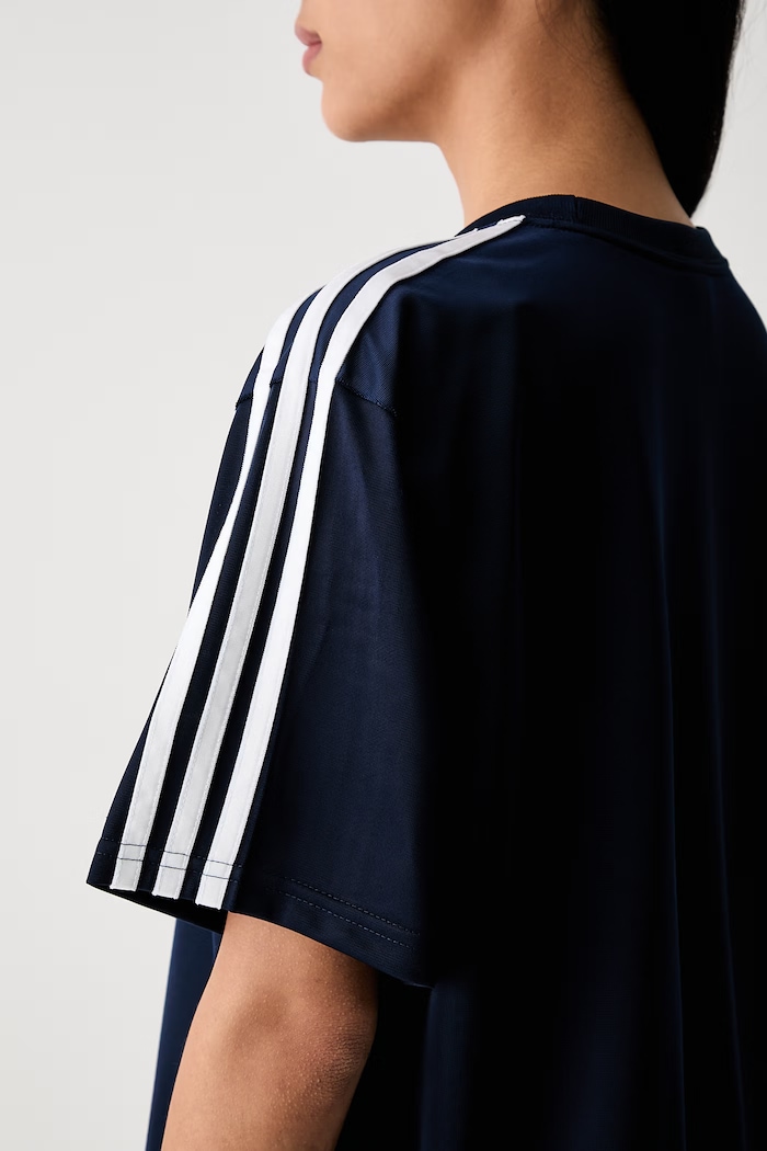 adidas Originals T-shirt damski Firebird KS4801. granatowy
