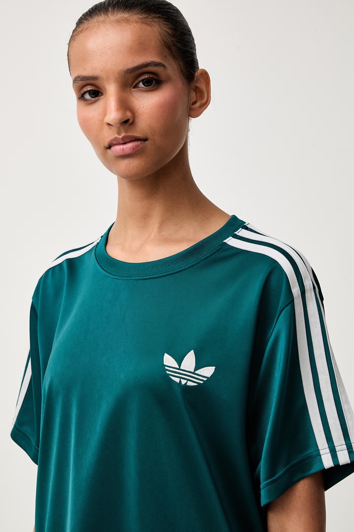 adidas Originals футболка жіноча Firebird бірюзовий KS4800.