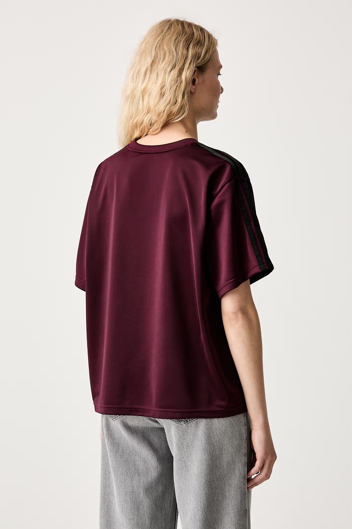 Oblačila adidas Originals kratka majica ženska Firebird KS4799 bordo