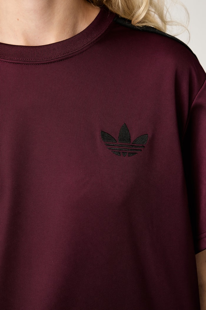 adidas Originals kratka majica ženska Firebird KS4799 bordo