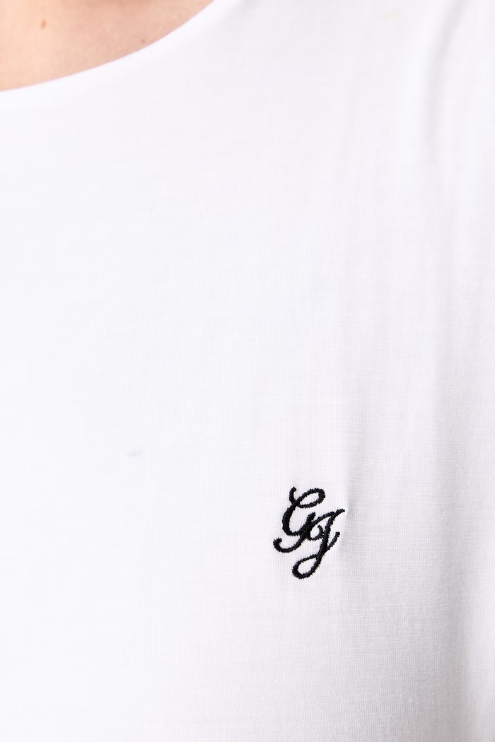 Guess Jeans μπλουζάκι basic γυναικείο από μοντάλ W6YP10.K3812 λευκό