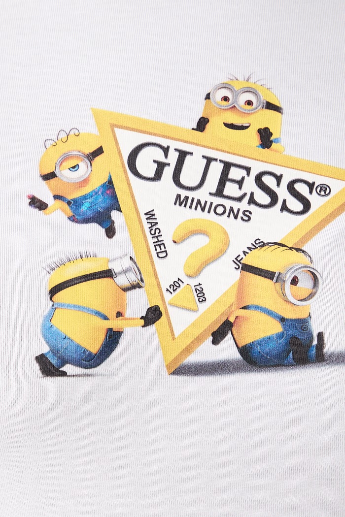Guess Jeans tričko dámske bavlnené s elastanom X MINIONS W6YI62.K6415