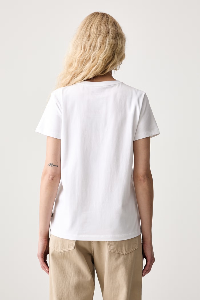 Ρούχα Guess Jeans T-shirt παιδικό βαμβακερό με ελαστάν W6YI49.K4677 λευκό