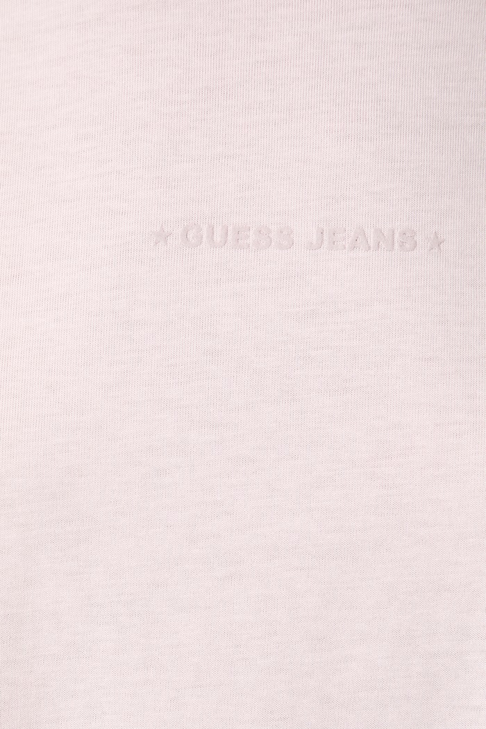 Guess Jeans kratka majica ženska bombažna W6YI11.K3690 roza
