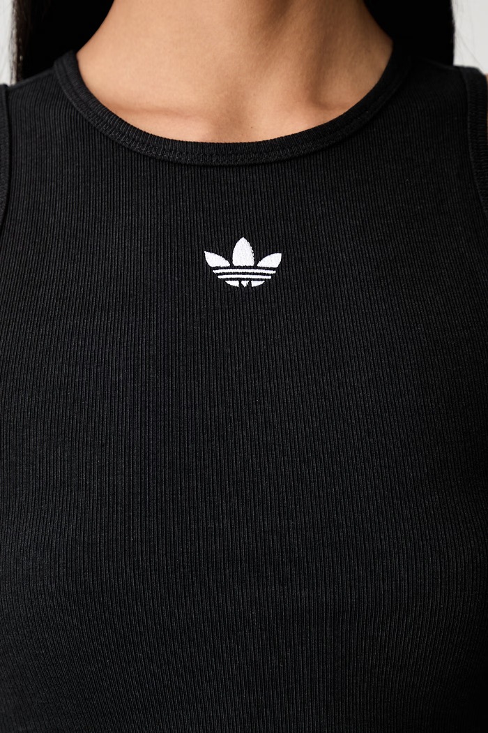adidas Originals crop top za žene Essentials KR3602 crna