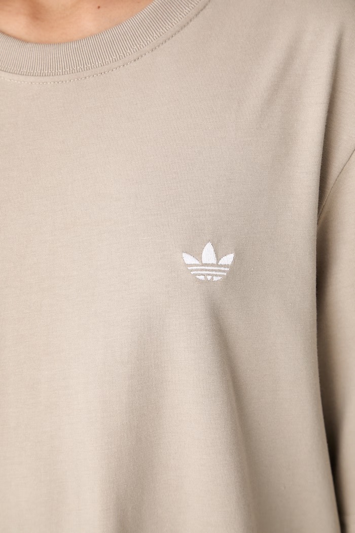 adidas Originals majica za žene od pamuka Essentials KQ6721 bež
