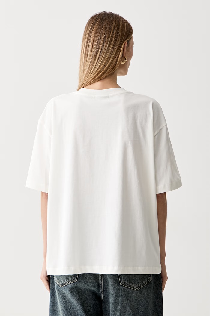 Ρούχα Farm Rio t-shirt γυναικείο βαμβακερό 356426 μπεζ
