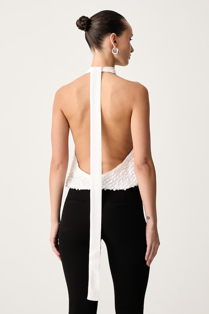 Odzież Bardot Top damski GISELLA 60561TB biały