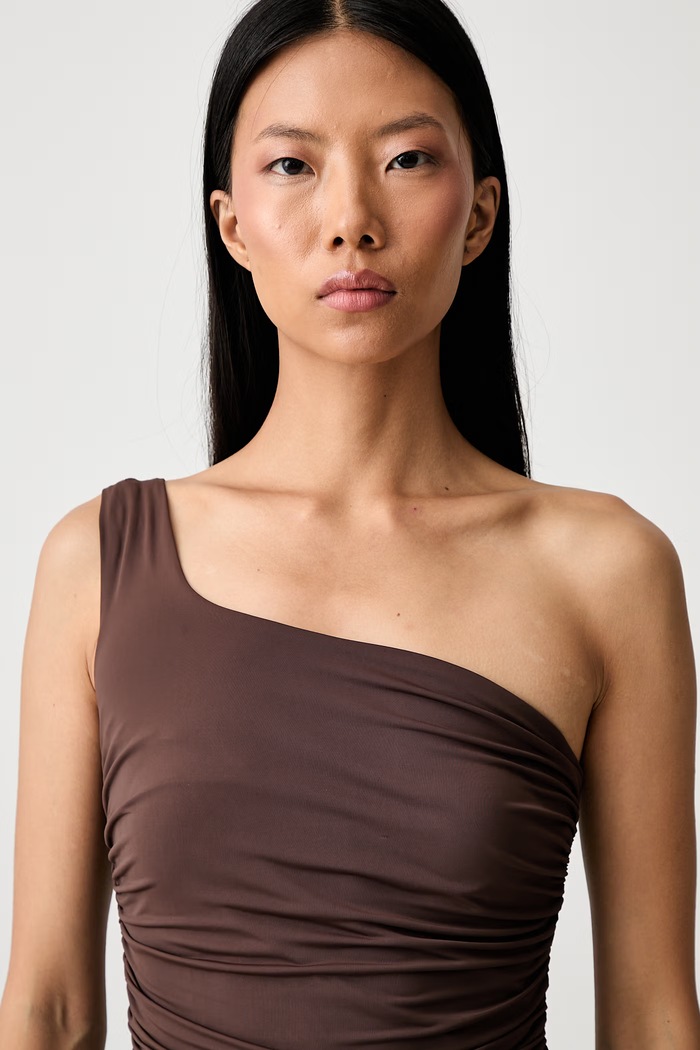 Bardot top damski DION brązowy 60538TB