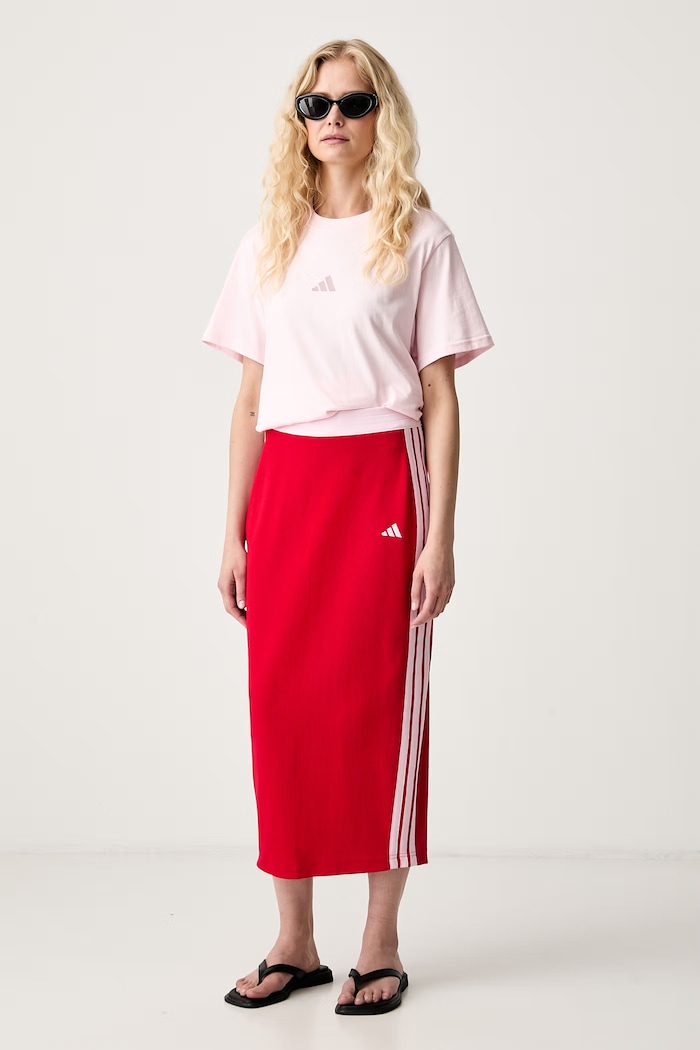 Ρούχα adidas T-shirt γυναικείο βαμβακερό Animal Pack KT2682 ροζ