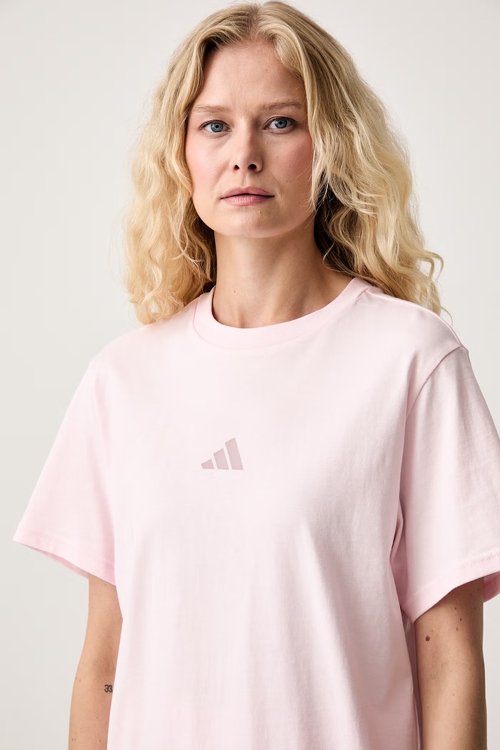 adidas t-shirt γυναικείο βαμβακερό Animal Pack ροζ KT2682