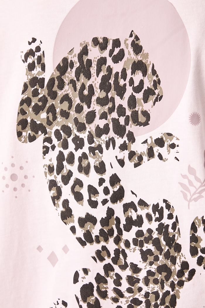 T-shirt γυναικείο βαμβακερό Animal Pack adidas ροζ KT2682