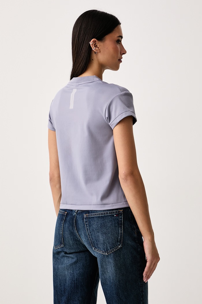 Odzież adidas T-shirt damski Z.N.E KF6370 fioletowy