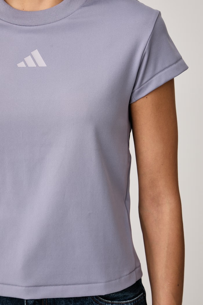 T-shirt damski Z.N.E adidas KF6370 fioletowy