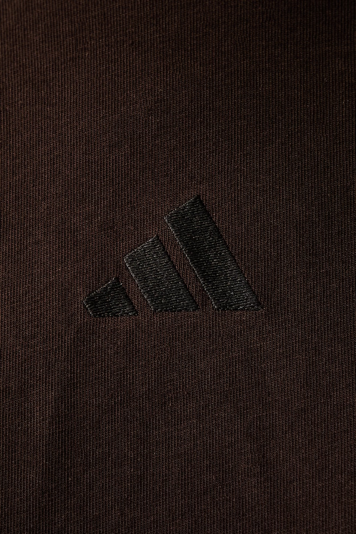 adidas T-shirt damski bawełniany Leopard Pack KV9298 brązowy