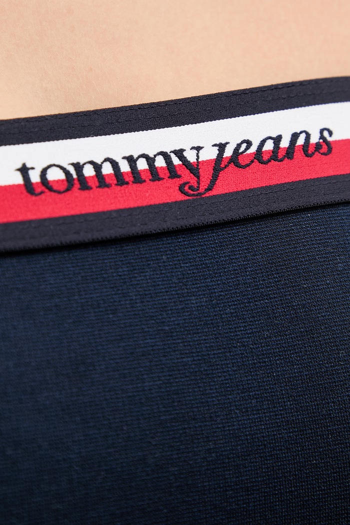 Tommy Jeans top női viszkózzal DW0DW23139 sötétkék